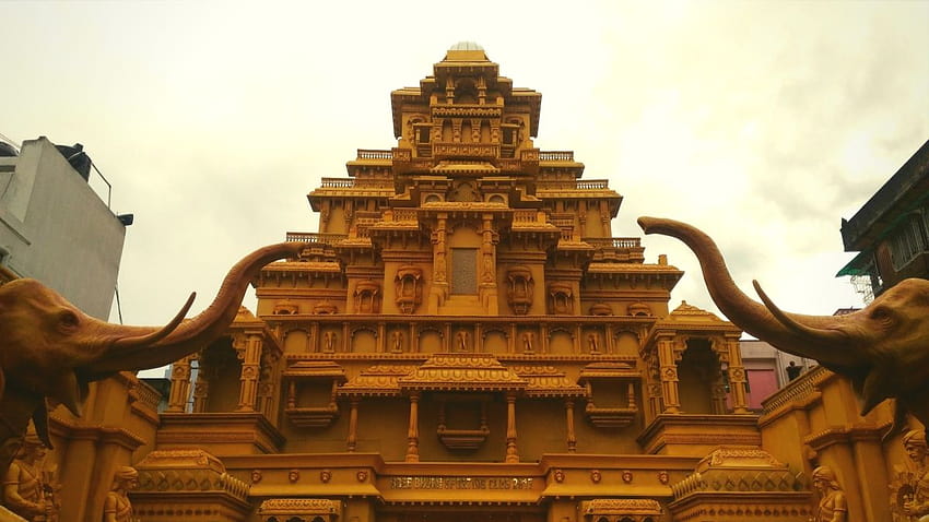 Schloss Bahubali, Mahishmati HD-Hintergrundbild