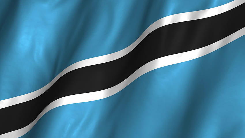 Flag of Botswana, the Symbol of Water Source and Farming, botswana flag HD wallpaper