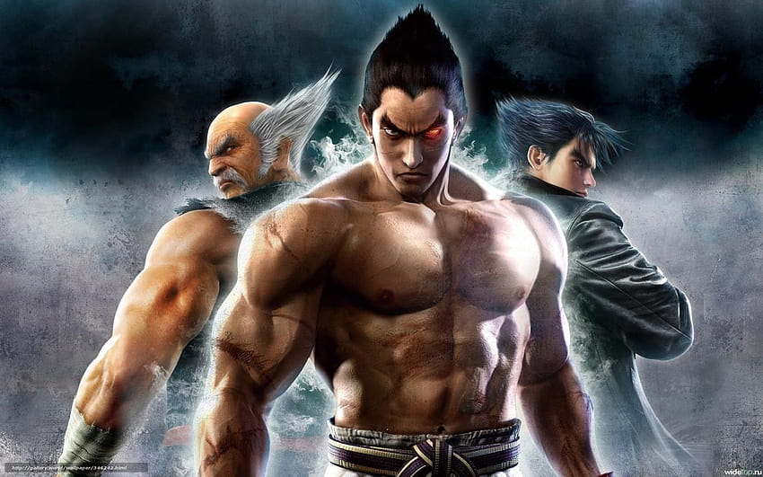 Tekken, Jin Kazama, Kazuya Mishima, бойци HD тапет
