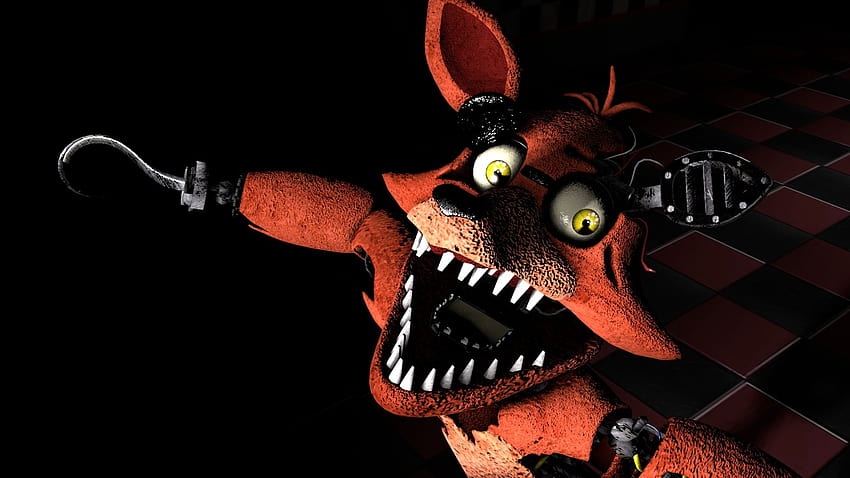 FNAF SFM] Withered Foxy Jumpscare [REMAKE] 