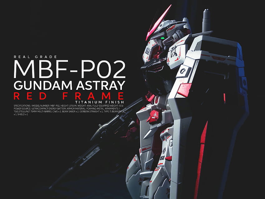 RG Astray Red Frame papel de parede HD