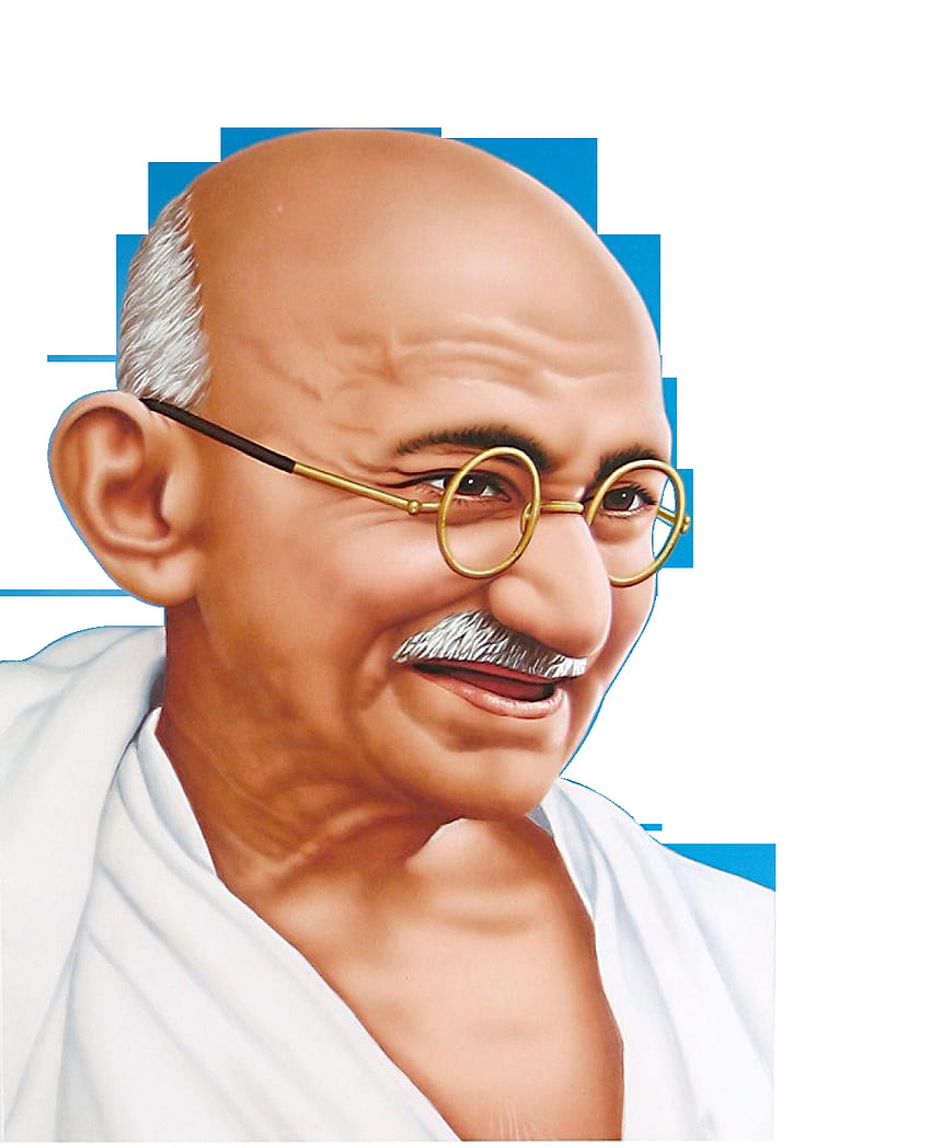 Mahatma Gandhi Png z przezroczystym telefonem komórkowym Gandhi Tapeta na telefon HD