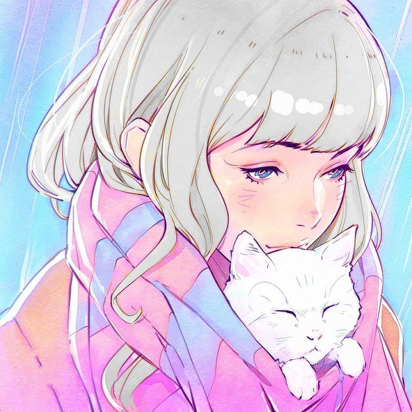 Ilya Kuvshinov, Anime girls, Artwork /, scary girl anime 1080x HD phone wallpaper