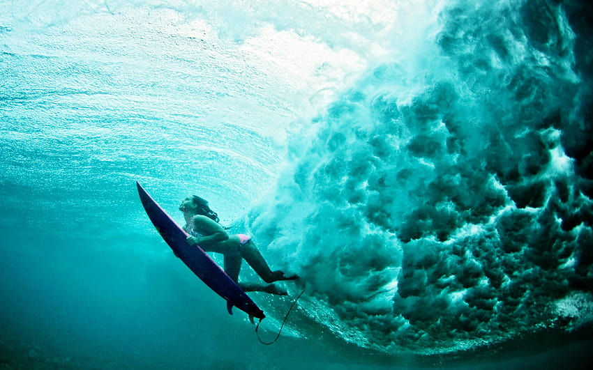 Discovery of surf breaks creates economic growth, reef break HD wallpaper