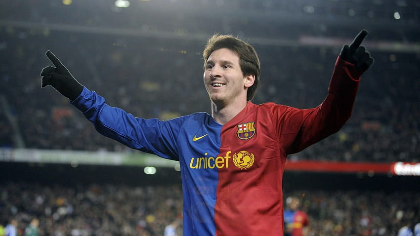 Pin on Sport, Messi Young Tapeta HD