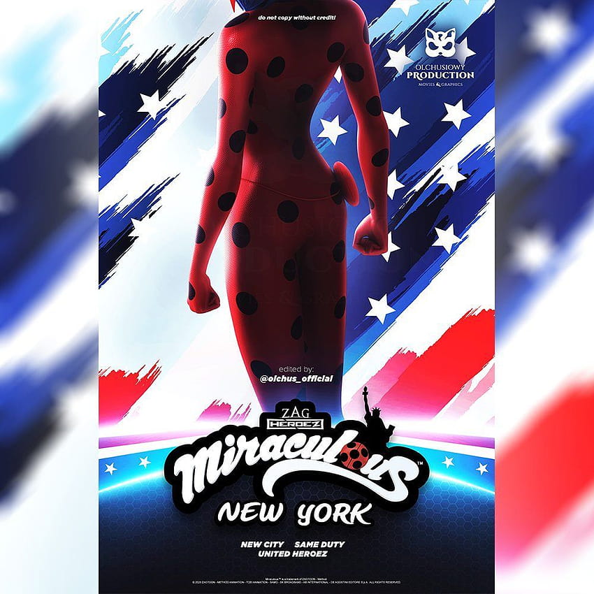 olchuś_official on Twitter, miraculous world new york united heroez HD phone wallpaper