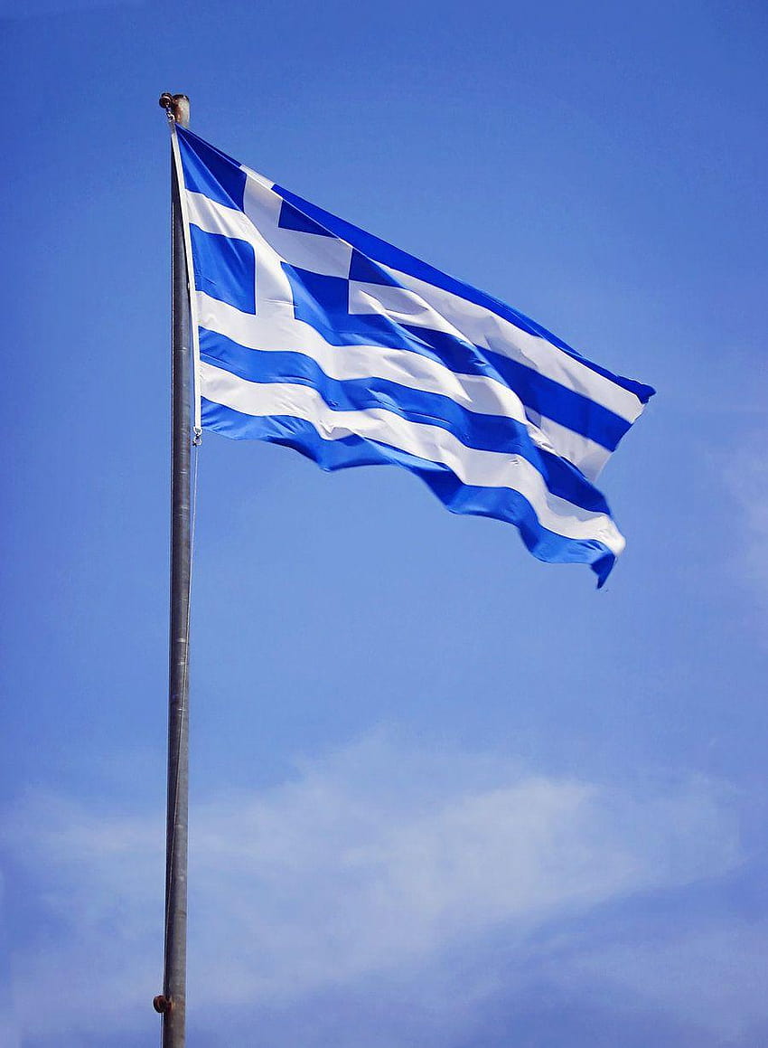 Komputer , Latar Belakang Bendera Yunani, 117.12 KB, bendera wallpaper ponsel HD