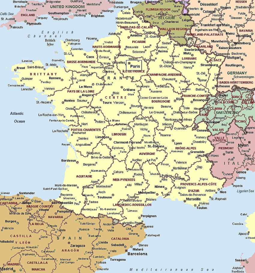 map of south of france Hot lovely [912x980] for your , Mobile & Tablet, france map HD phone wallpaper