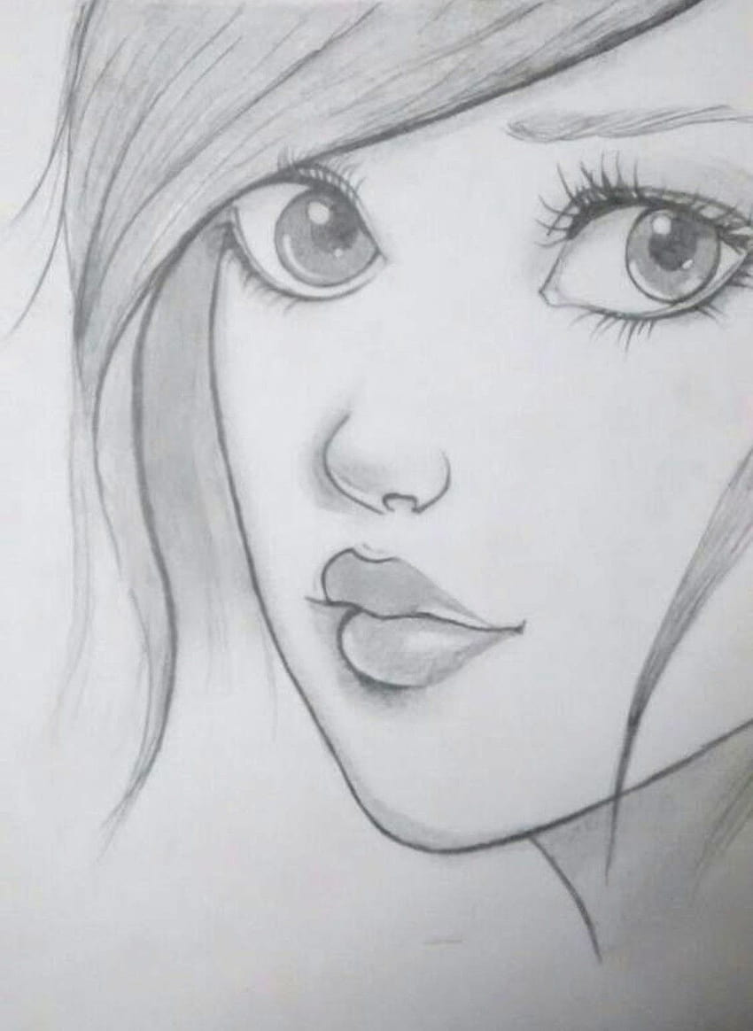 Dream Girl, girl pencil drawing HD phone wallpaper | Pxfuel