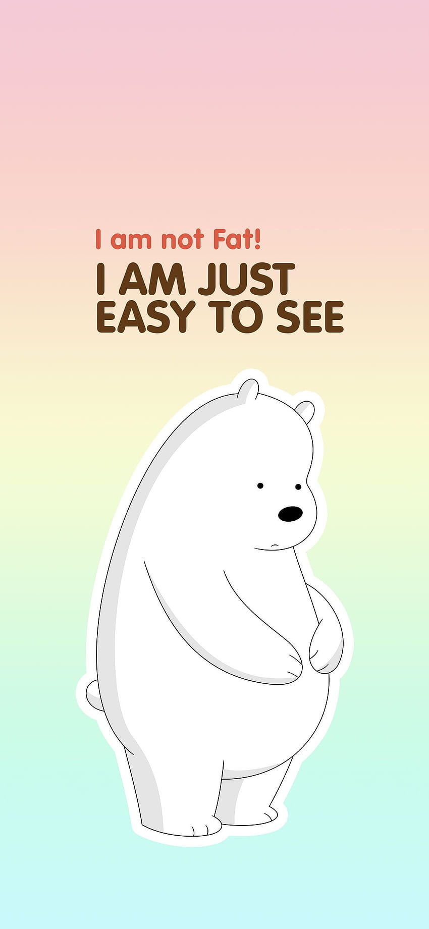 We Bare Bears posted by Samantha Mercado, ice bear aesthetic HD phone wallpaper