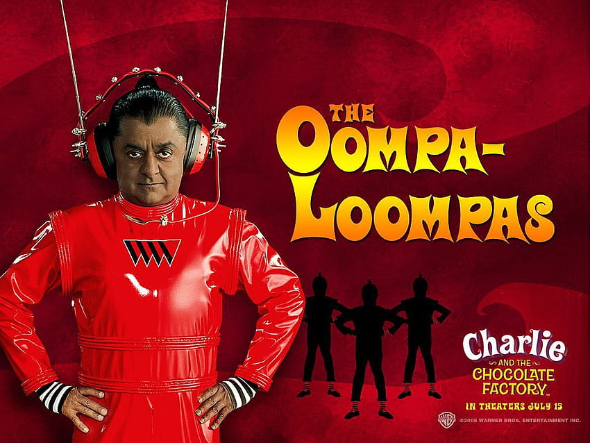 The many Oompa Loompas in Charlie and the Chocolate Factory are all played by the same man HD wallpaper