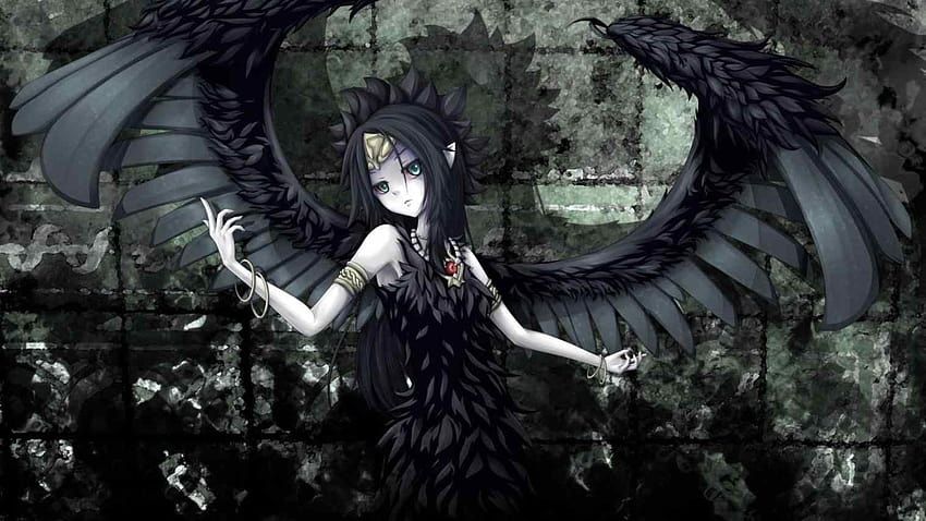 Anime Dark Angel, anime girl dark angel HD wallpaper | Pxfuel