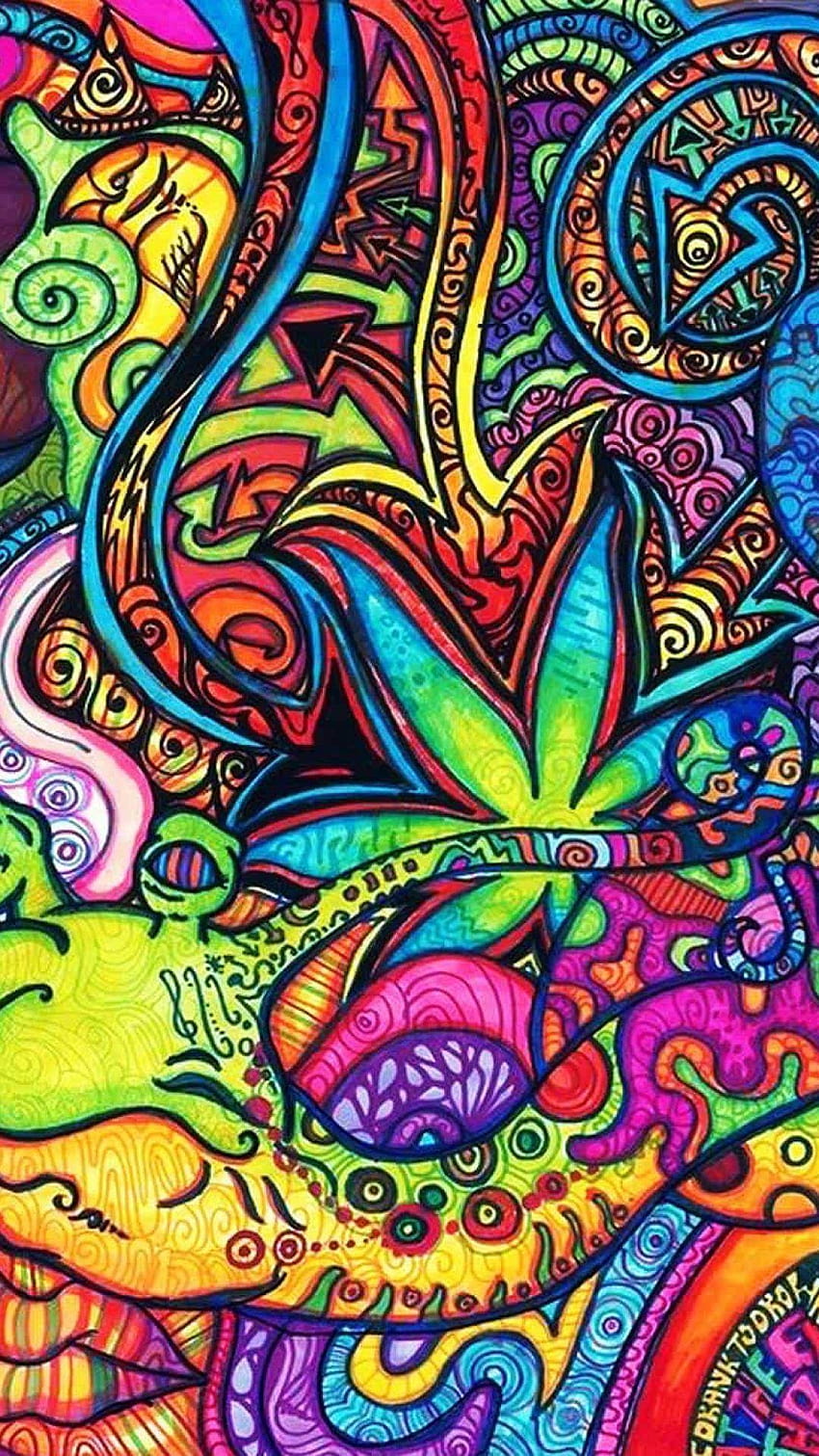 Psychedelic Trippy Backgrounds For Android iPhone, tripping HD phone wallpaper