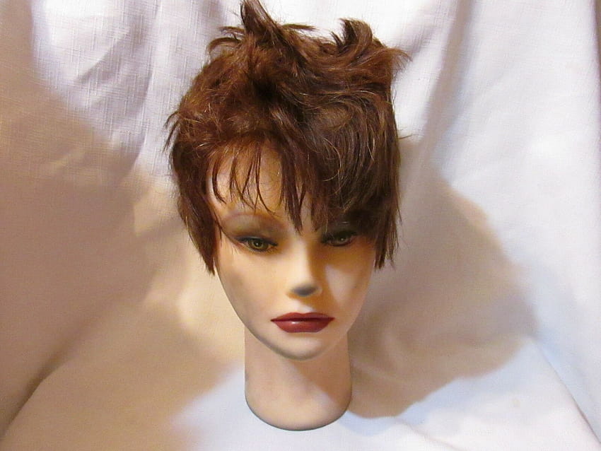 CliC International Cosmetology Mannequin Head Echthaar-Übungspuppe HD-Hintergrundbild