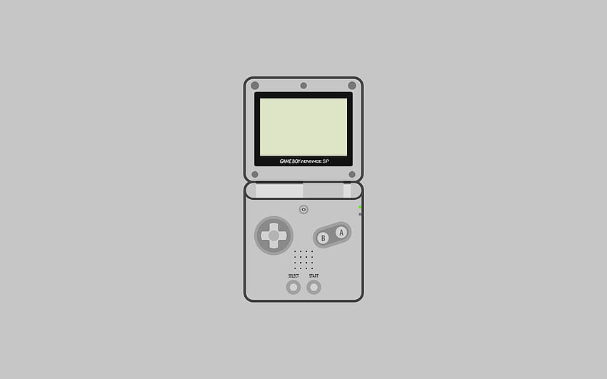 Nintendo Game Boy Advance SP, warna game boy Wallpaper HD