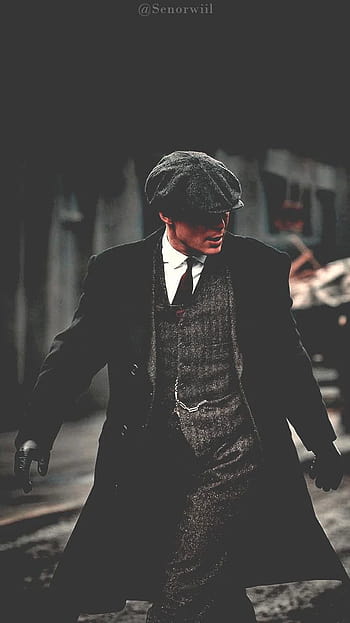 Download Handsome Tommy Shelby Peaky Blinders Wallpaper | Wallpapers.com