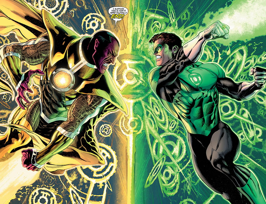 Et si: le prochain jeu DC Comics était Green Lantern: The War of Light?, constructions de lanternes vertes Fond d'écran HD