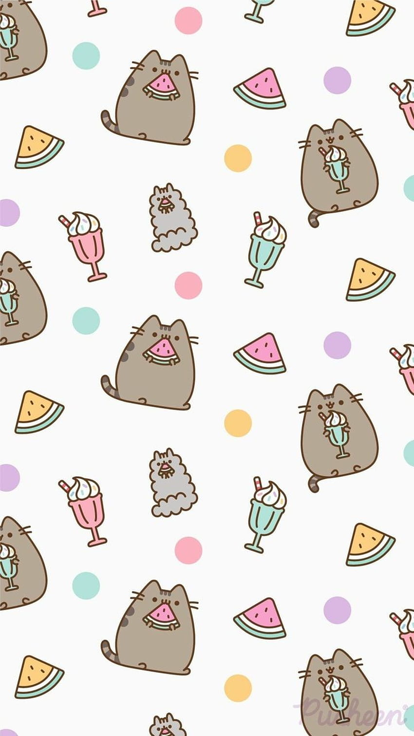100 Pusheen Cat trending, pusheen cat summer HD phone wallpaper | Pxfuel