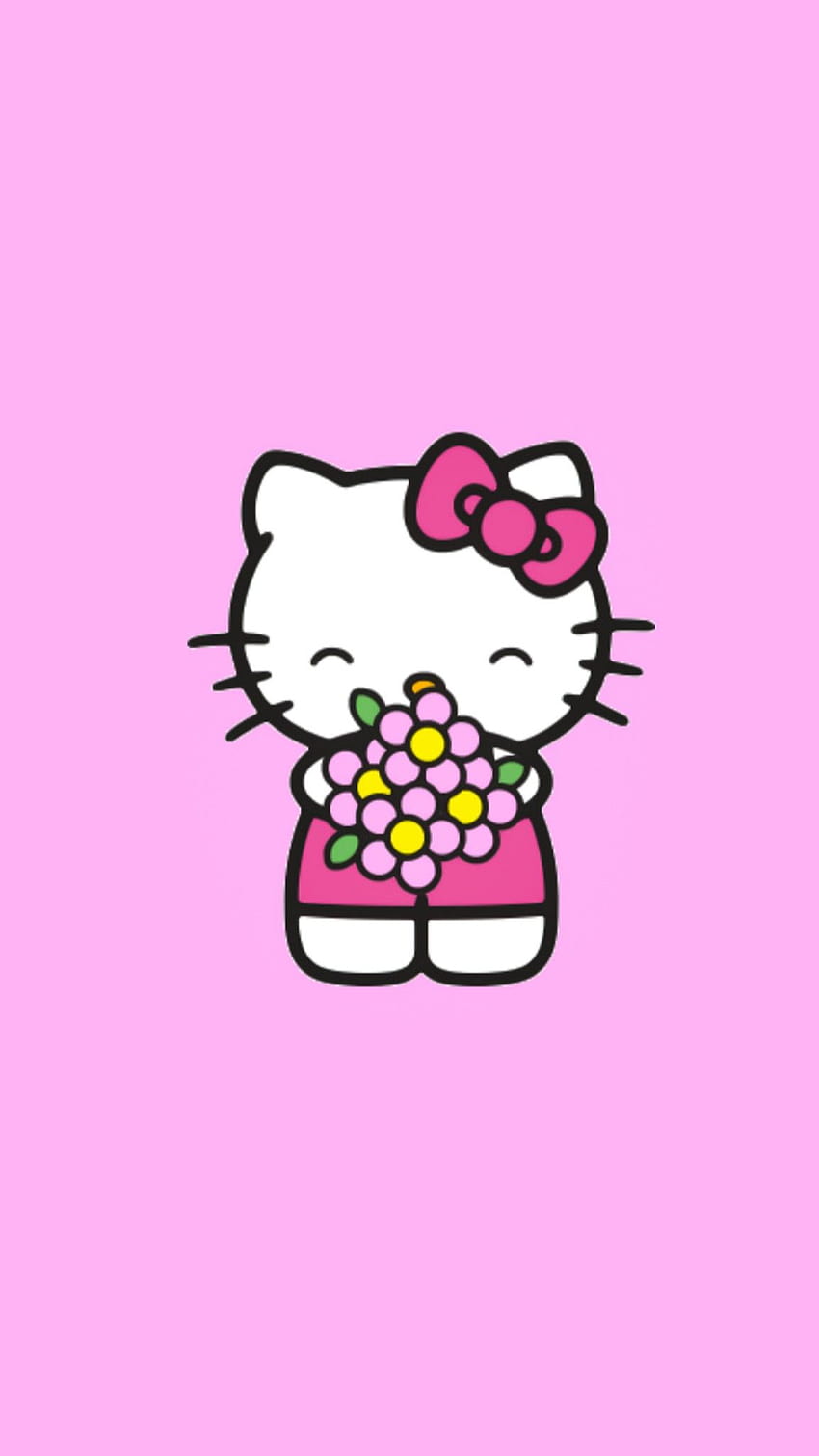 Hello kitty roblox HD phone wallpaper