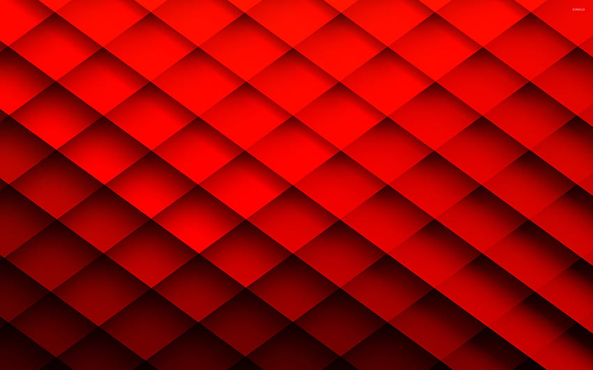 Red Rhombus Pattern 2880×1800 HD wallpaper
