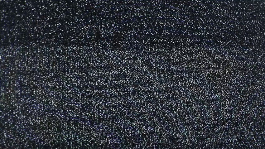 Tv noise pollution grains. Static grainy noise from an old analog, tv static HD wallpaper