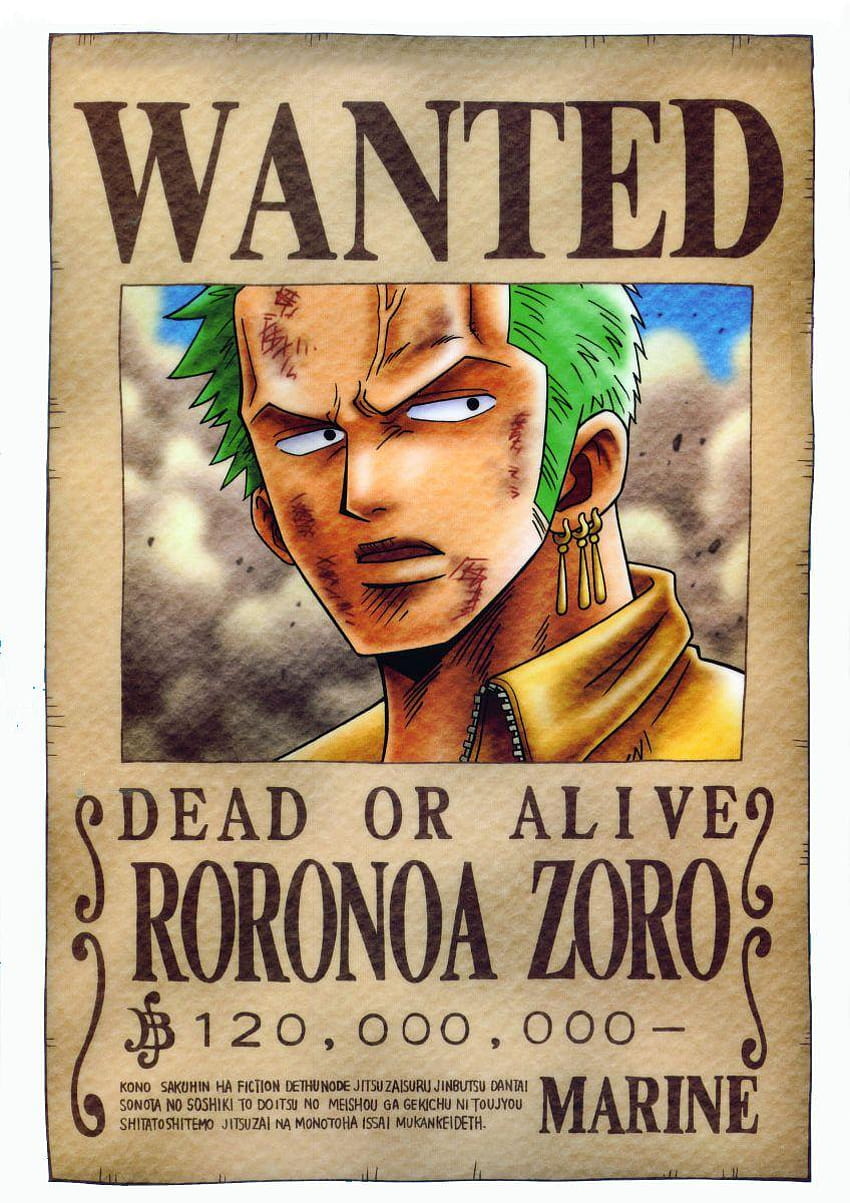One Piece Wanted, Steckbrief Einteiler HD-Handy-Hintergrundbild