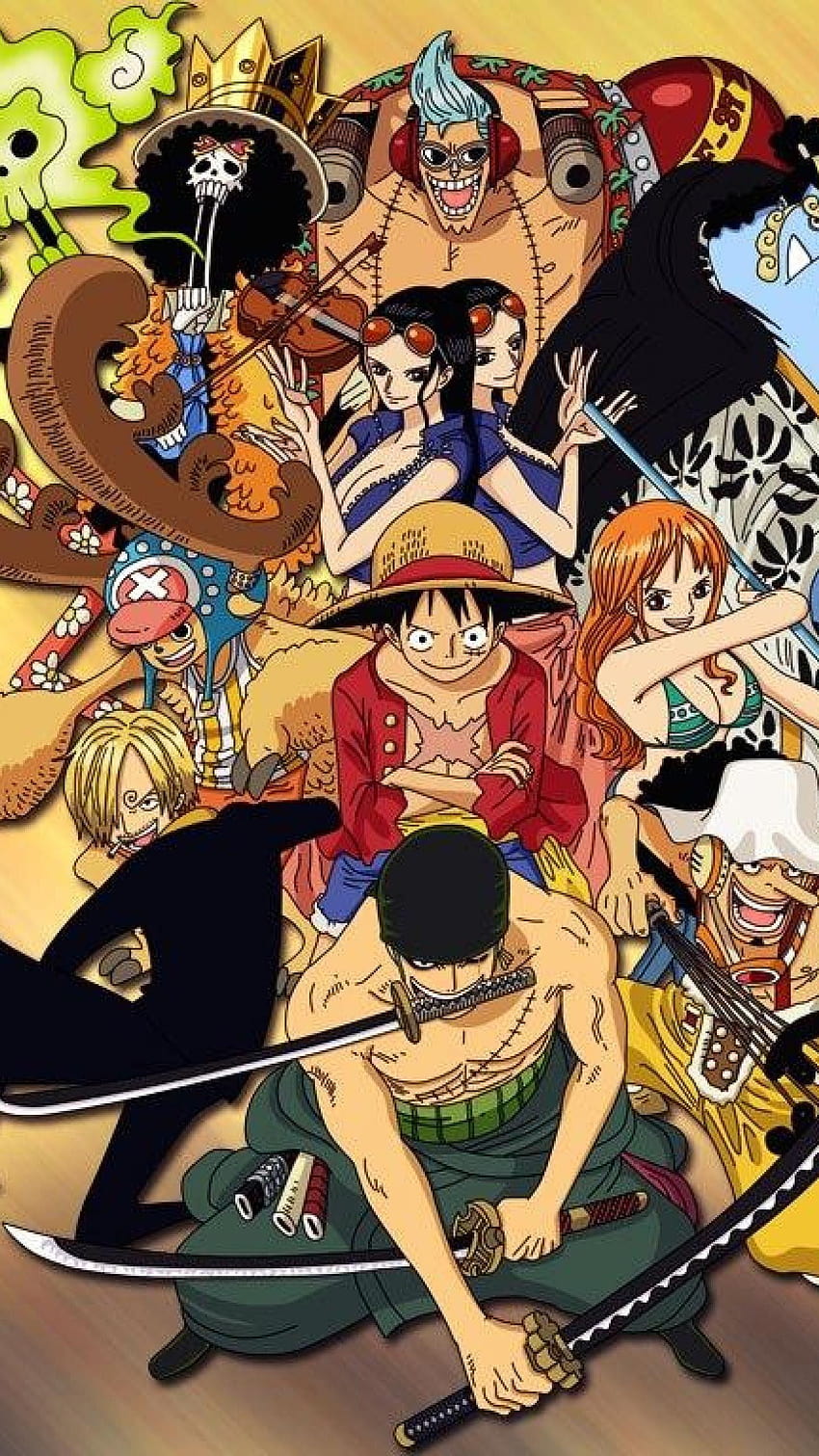 One Piece Nami, une pièce 3d Fond d'écran de téléphone HD