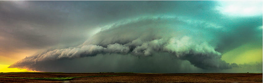 : Sturm, Atmosphäre, Aurora, Supercell, 2011, Wolke, Wetter, Gewitter, Great Plains, atmosphärisches Phänomen, Kansas, Stormchasing, Shelfcloud, Tornadoalley, HPsupercell, Tornadoalleyusa 7323x2336, Great Plains HD-Hintergrundbild