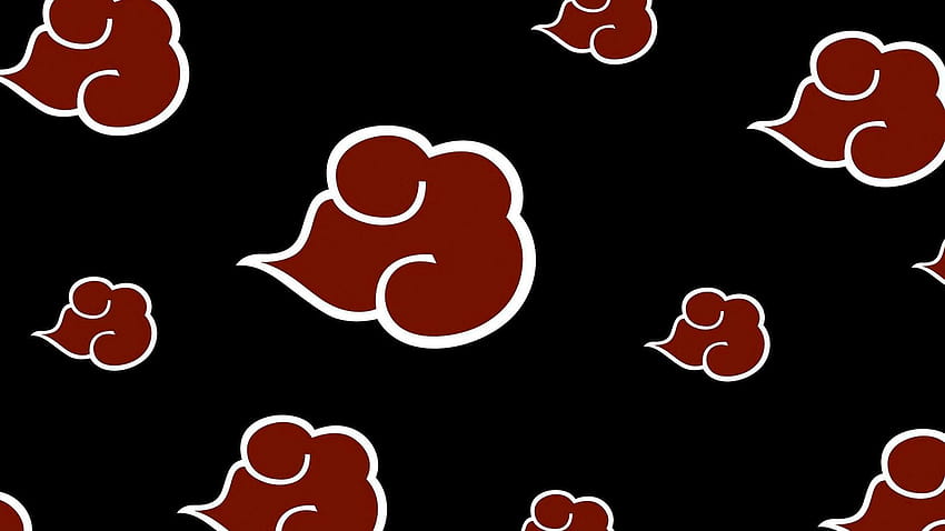 Akatsuki Cloud iPhone, símbolo da akatsuki Papel de parede de celular HD