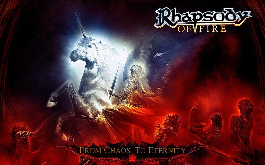 Rapsódia de fogo From Chaos to Eternity, Metal Fantasy papel de parede HD