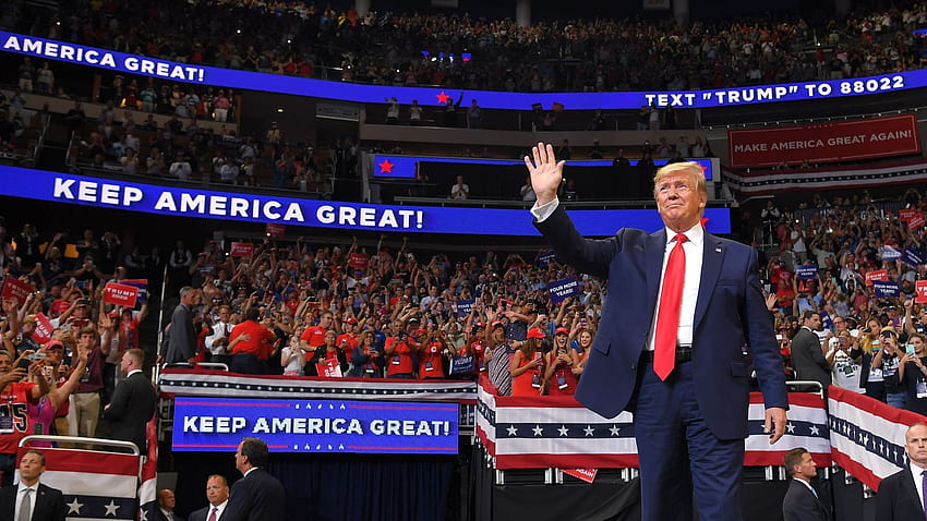 Trump 2020 reelection campaign launch in Florida HD wallpaper