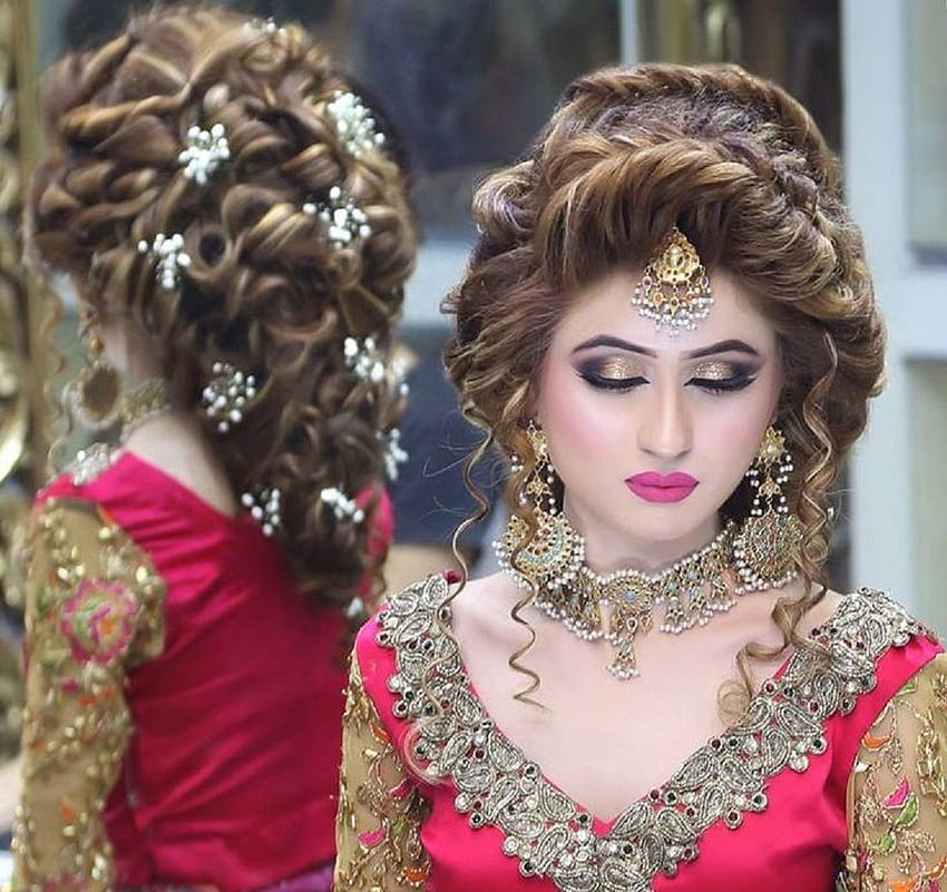 Najnowszy pakistański makijaż ślubny Tapeta HD