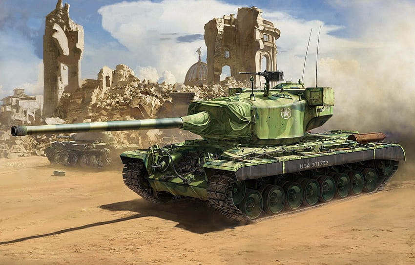 USA, heavy tank, T29, Т29E3 , section оружие, tank t29 HD wallpaper