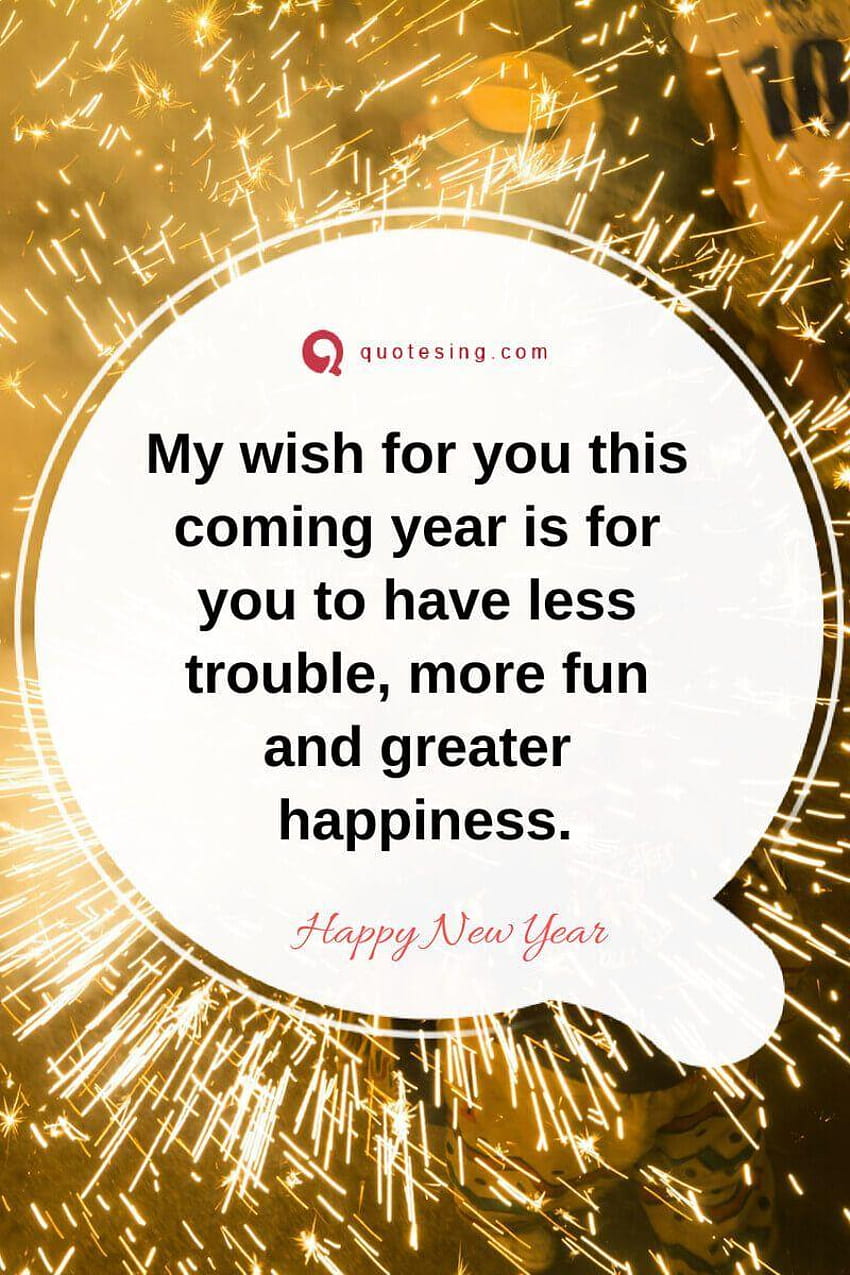 Happy New Year Quotes, Wishes, Message & SMS 2019, Happy new year, happy new year 2019 HD phone wallpaper