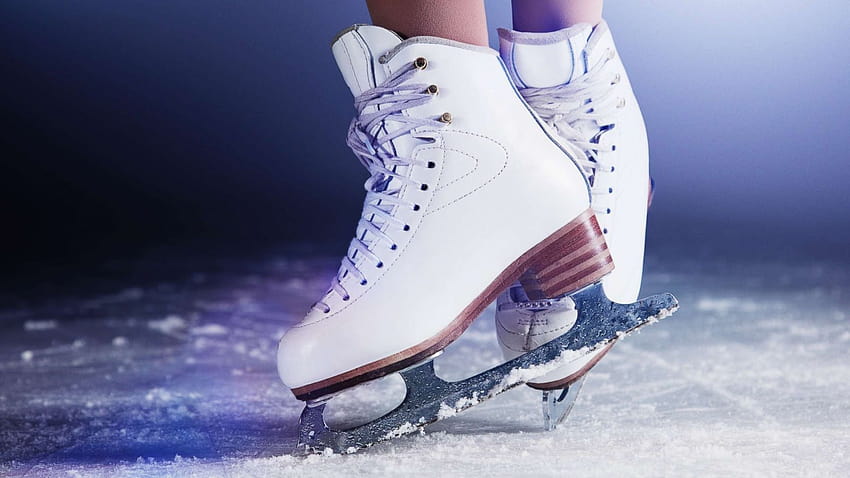 Patinaje sobre hielo publicado por Ethan Johnson, estética del patinaje artístico fondo de pantalla