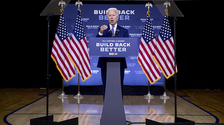 Biden ryzykuje wyalienowaniem młodych czarnych wyborców po wyścigu Uwagi, Joe Biden, prezydent USA Tapeta HD