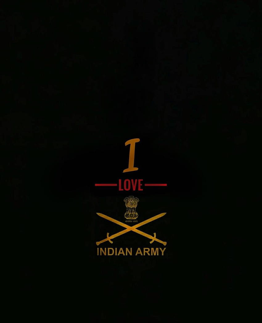 i love Indian army by Siddusweety007, mobile indian army HD phone wallpaper