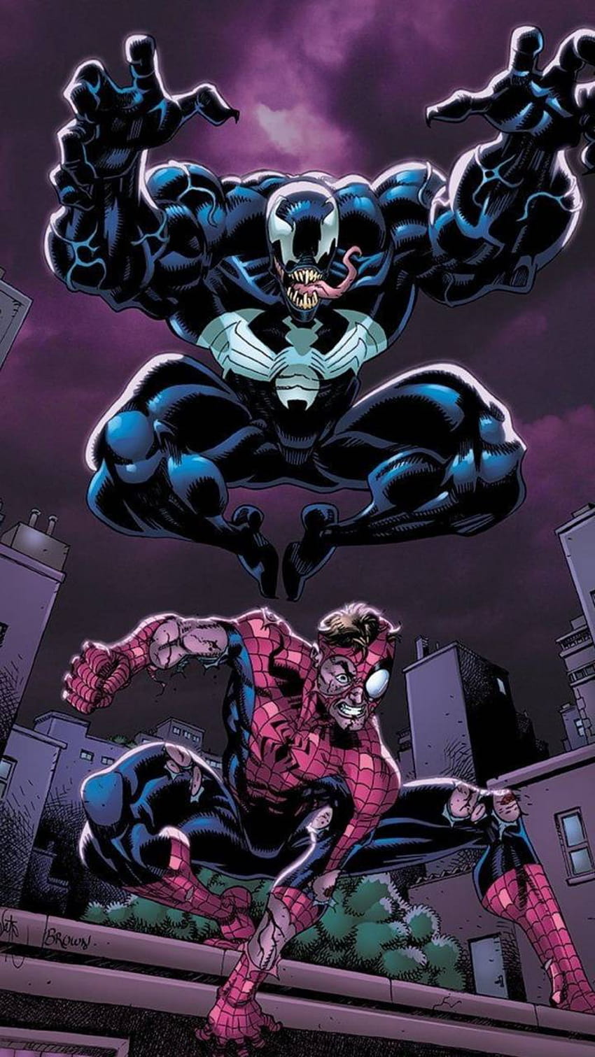 Venom VS Spiderman por SoZoNe85, android de dibujos animados de Spiderman  vs Venom fondo de pantalla del teléfono | Pxfuel