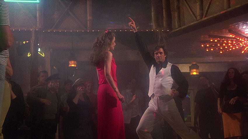 Febre de sábado à noite: o terno branco de discoteca de Travolta »Estilo BAMF papel de parede HD