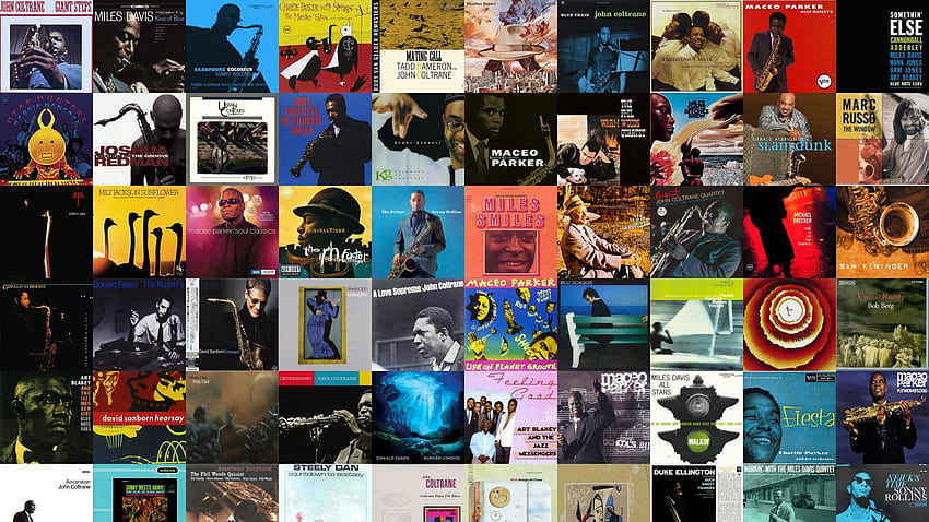 Miles Davis, portada de disco de jazz y móvil fondo de pantalla