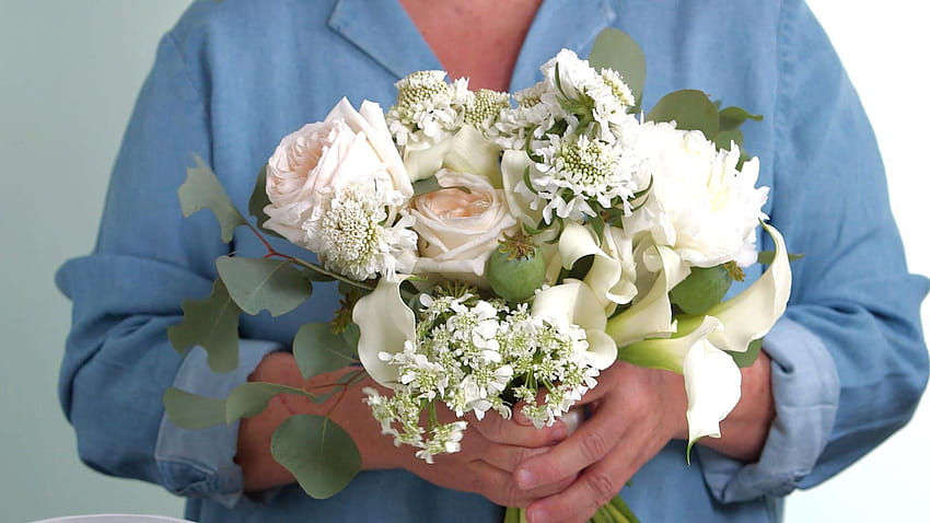 Va bene usare fiori artificiali al tuo matrimonio, fiori artificiali da sposa Sfondo HD