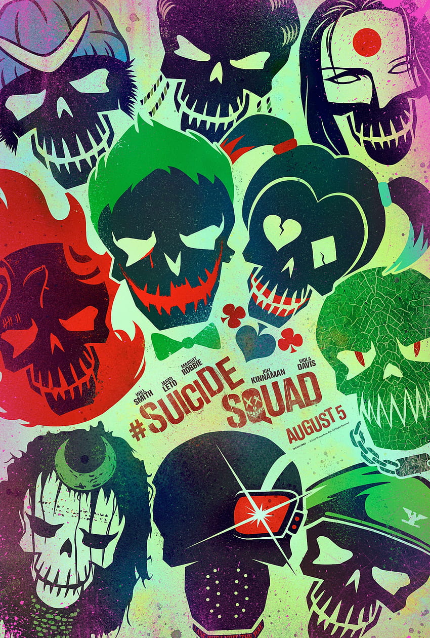 : illustration, cartoon, Suicide Squad, comics, poster, ART, font, album cover, comic book 2764x4096, suicide squad cartoon HD phone wallpaper
