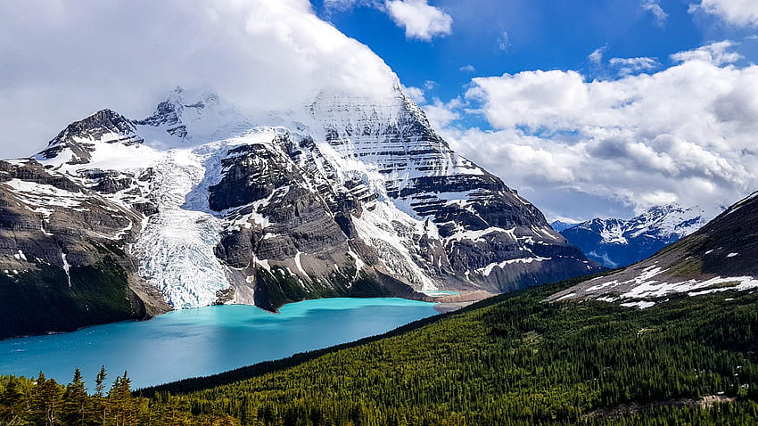 Berg Lake Mount Robson Provincial Park British Columbia [OC], mount robson and berg lake british columbia HD wallpaper