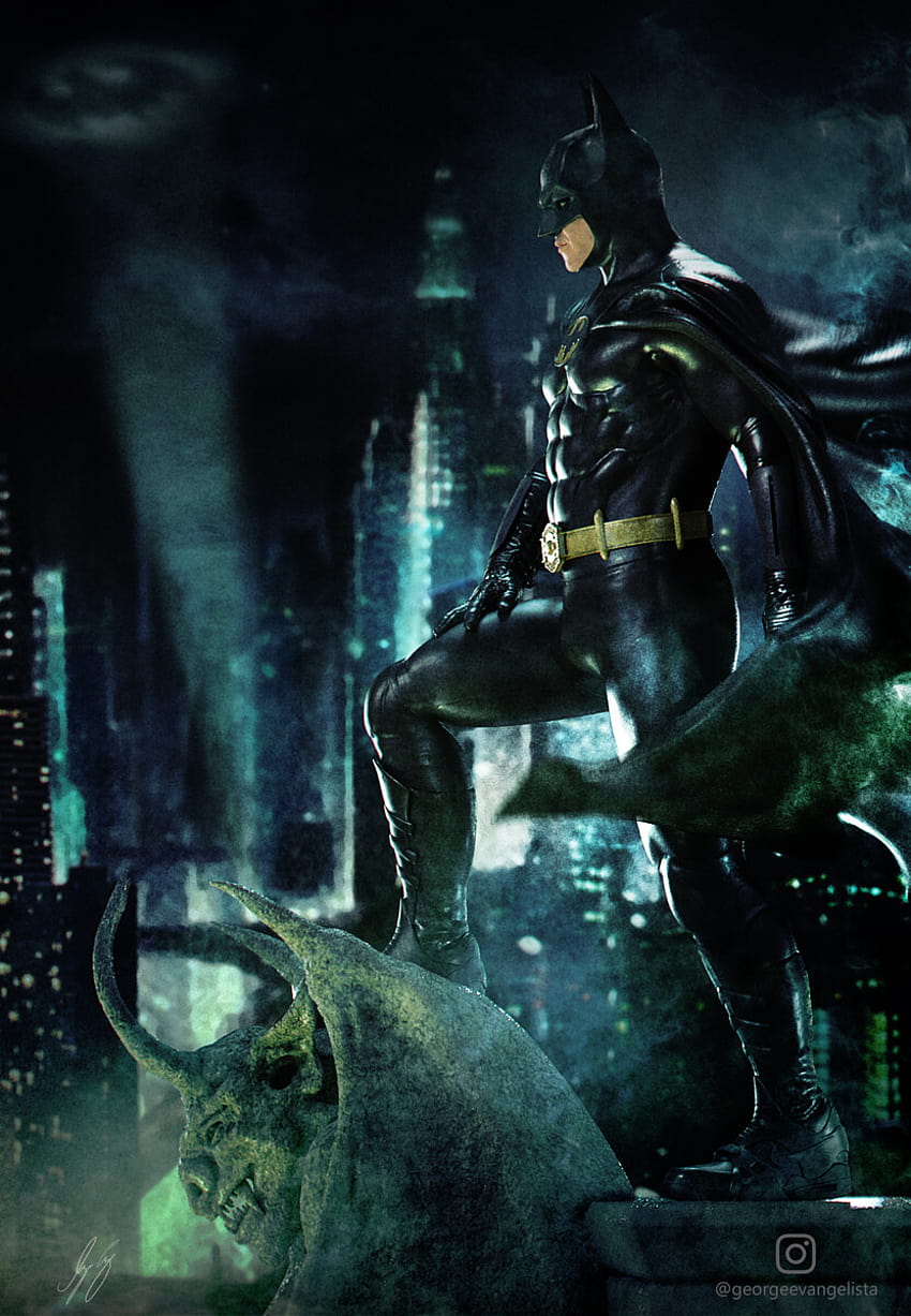 ArtStation, Batman di Michael Keaton Sfondo del telefono HD