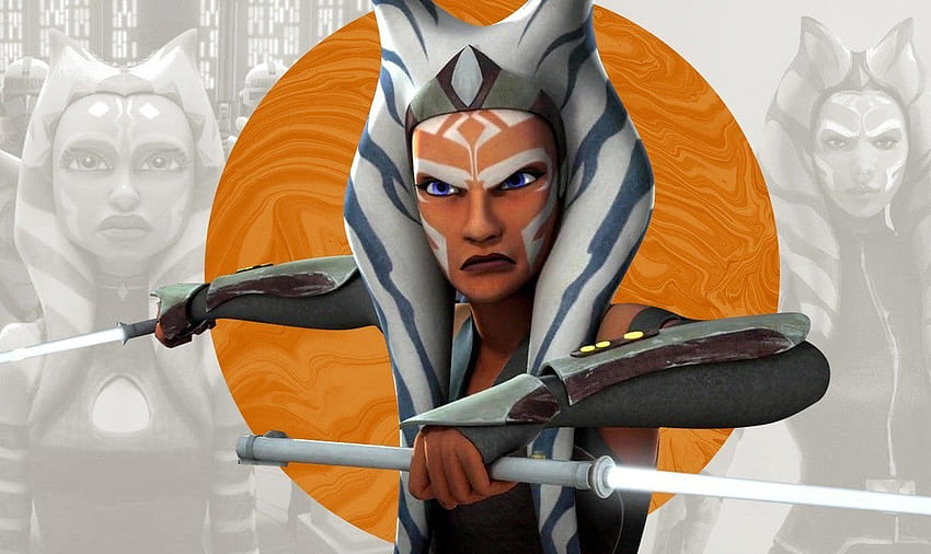 Star Wars‘ Ahsoka Tano erklärt: Wer ist der Clone Wars Jedi?, Ahsoka Grey Jedi HD-Hintergrundbild
