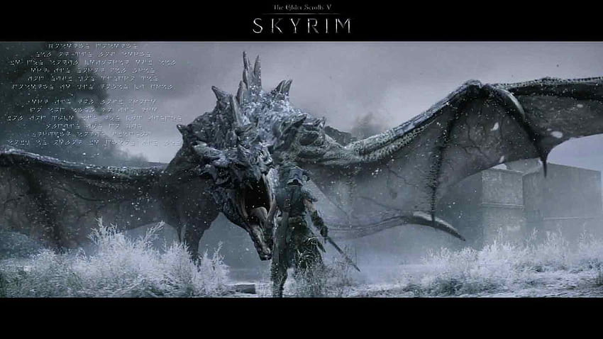 Skyrim Live, The Elder Scrolls gegen Skyrim HD-Hintergrundbild