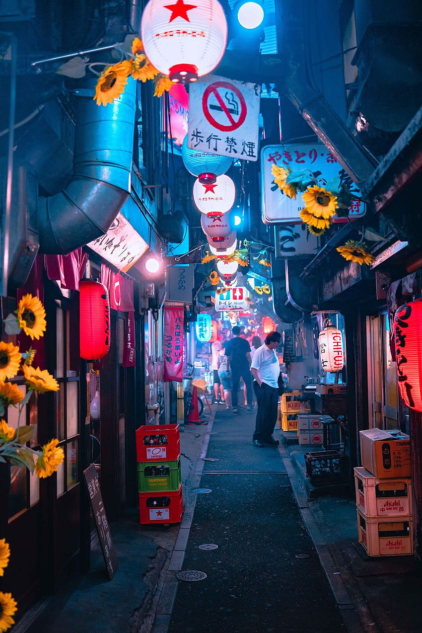 NOITE DO JAPÃO QUE VAI FAZER VOCÊ VOAR PARA TÓQUIO AMANHÃ, japan night street iphone Papel de parede de celular HD