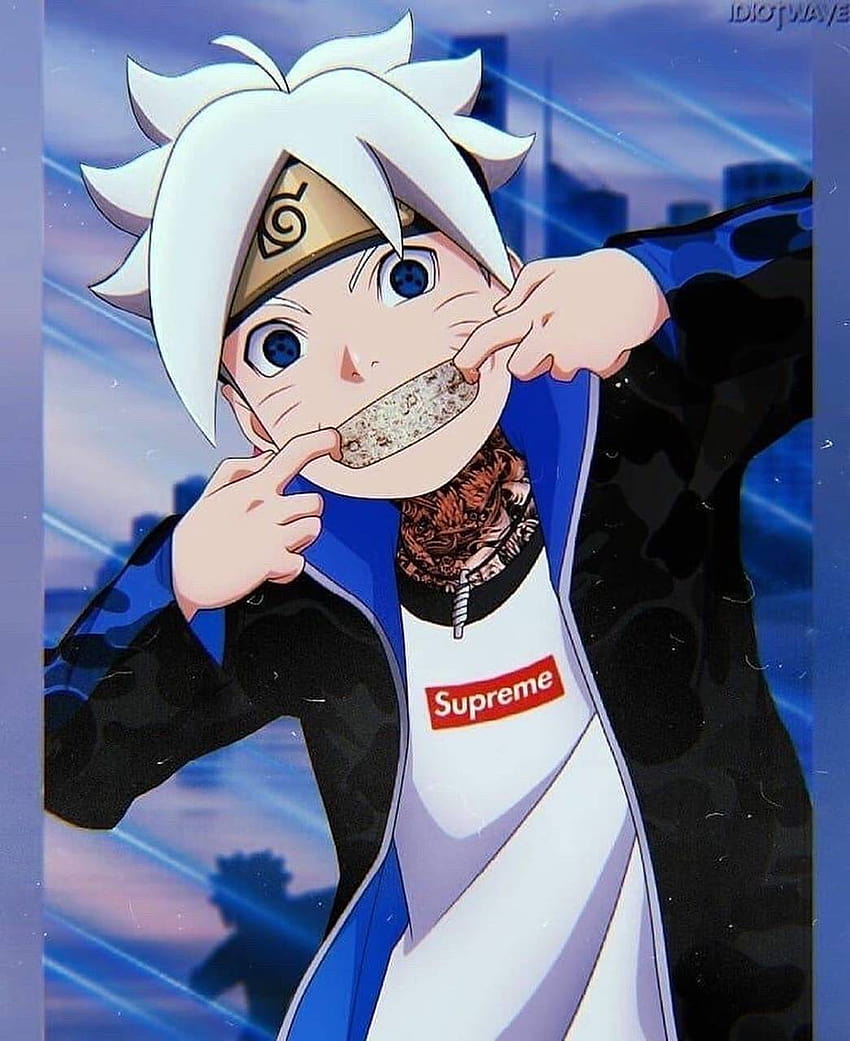 Boruto Supreme, Drip-Anime-Leute HD-Handy-Hintergrundbild