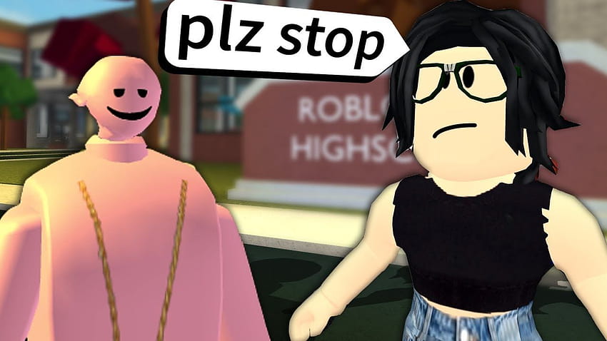 My weird Roblox avatar made people VERY UNCOMFORTABLE... HD wallpaper