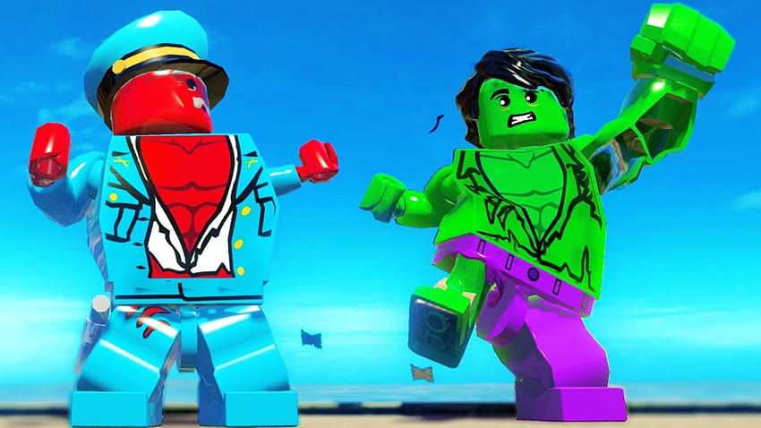 eskortere vin Fabrikant LEGO Hulk VS Red Hulk ! w/ Hulk Smash and Lego Cars HD wallpaper | Pxfuel